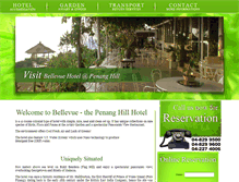 Tablet Screenshot of bellevuehotel.my