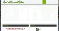 Desktop Screenshot of bellevuehotel.de